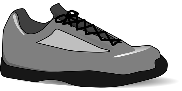 Gym Shoe Vector In Open Office Drawing Clipart