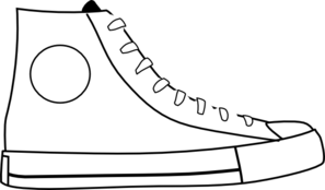 White Shoe At Vector Png Image Clipart