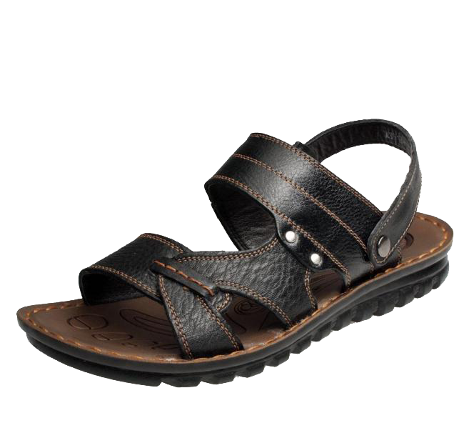 Summer Sandal Leather Slipper Shoe Sandals Clipart