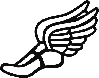 Track Track Shoe With Wings Free Download Png Clipart