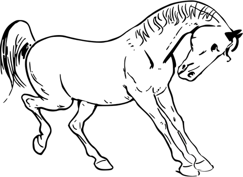 Prancing Horse Clipart