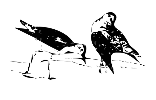 Silhouette Of Birds Clipart