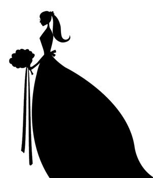 Bride Silhouette Free Download Png Clipart