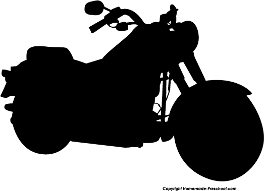 Motorcycle Silhouette Kid Hd Image Clipart