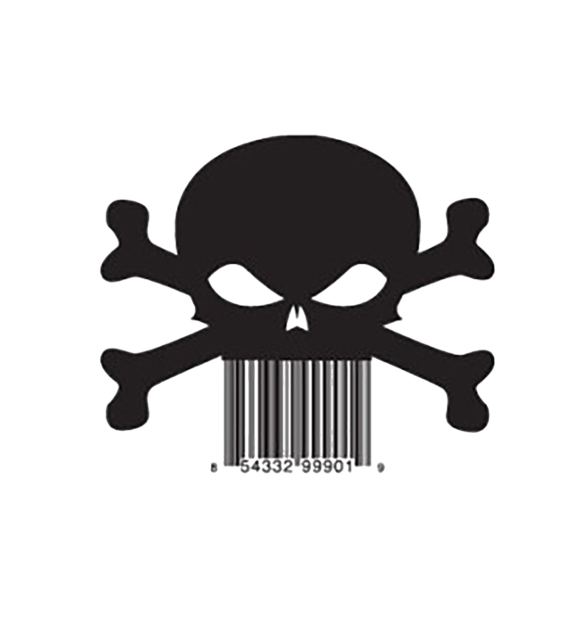 Product Code Two-Dimensional Skull Universal Barcode Qr Clipart