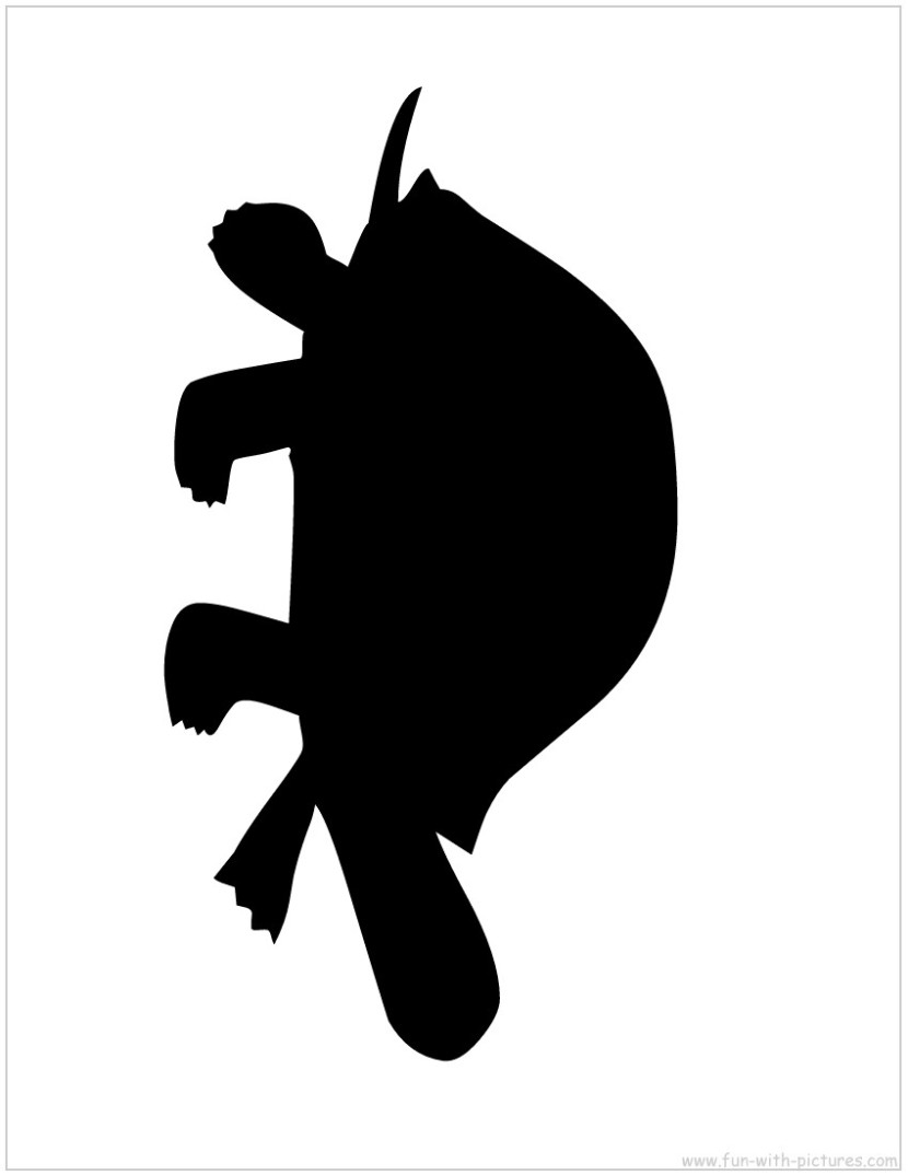 Turtle Silhouette Hd Photo Clipart