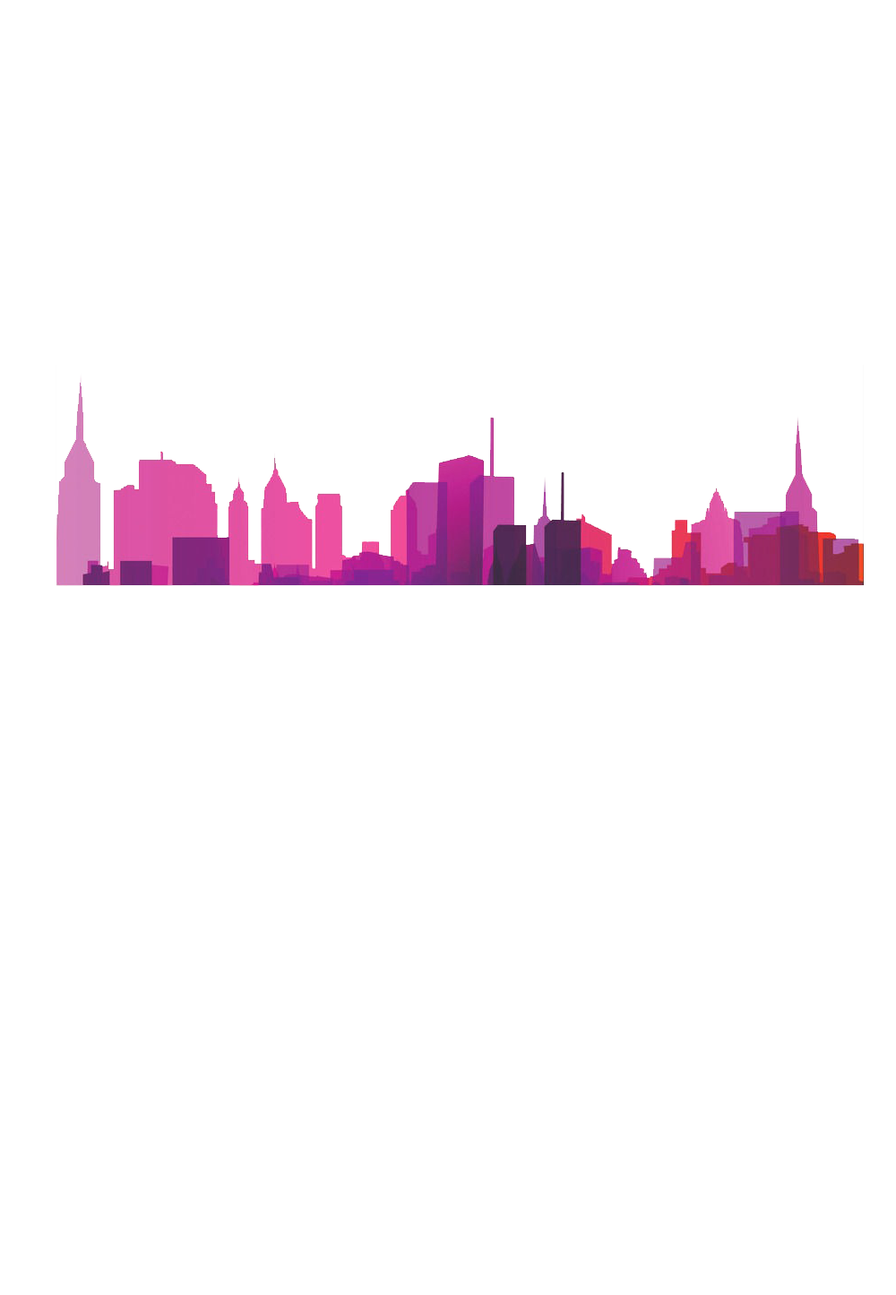 City Silhouette PNG Free Photo Clipart