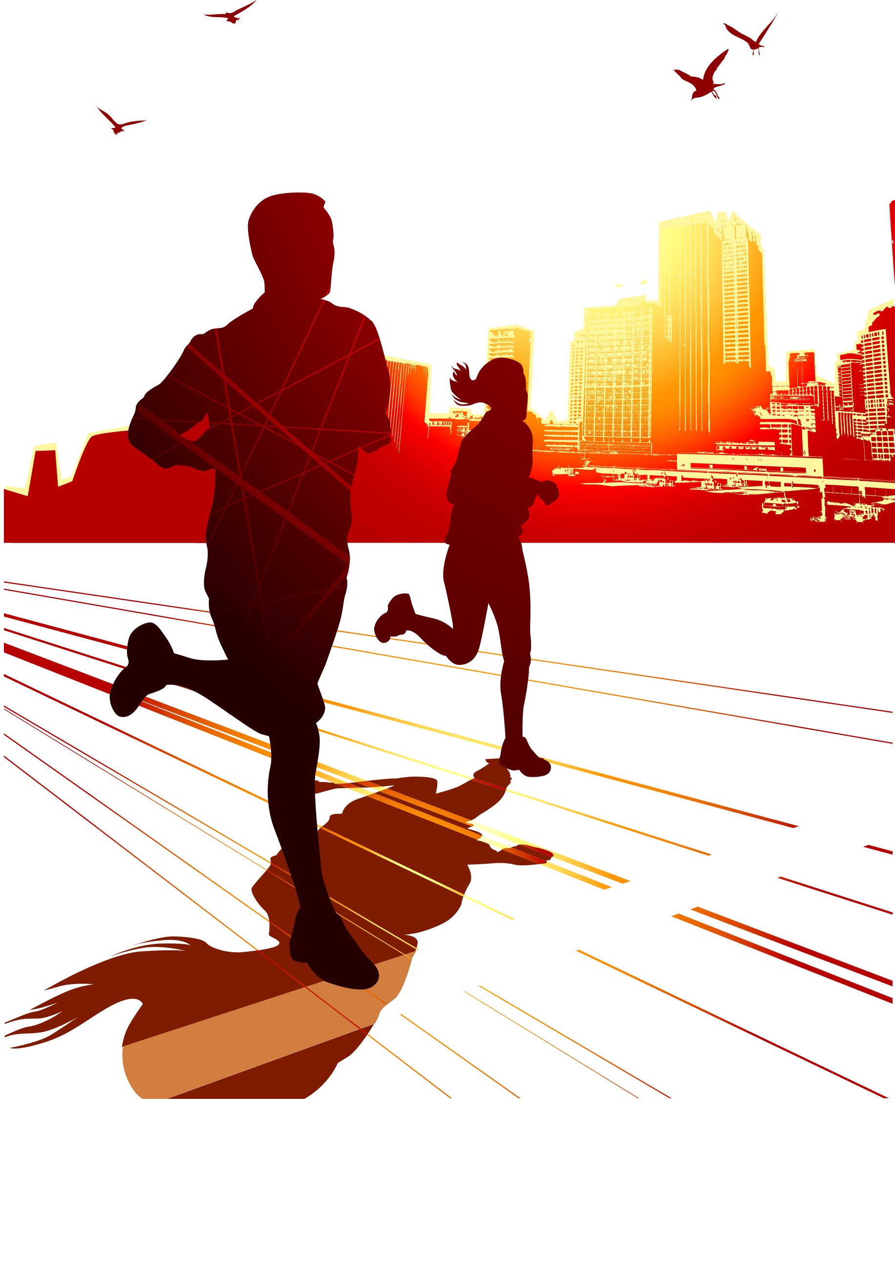 Sun Vector Run PNG Image High Quality Clipart