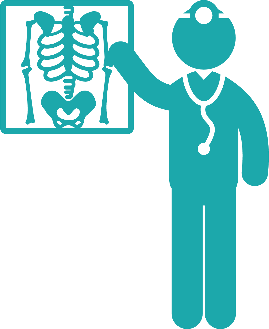 Silhouette Computed Doctor Ct Health Tomography Care Clipart