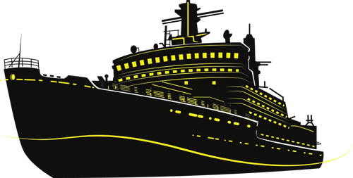 Ship Silhouette Clipart