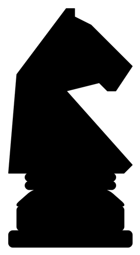 Chesspiece Knight Silhouette Clipart