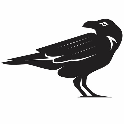Crow Bird Silhouette Clipart