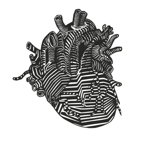 Heart Silhouette Clip Art Clipart