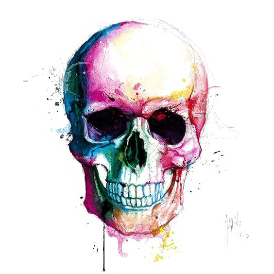 Color Calavera Painting Drawing Skull Free Download Image Clipart