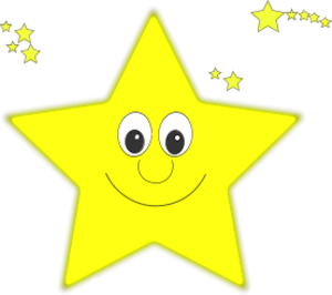 Smile Smiling Star Face Vector Free Download Png Clipart