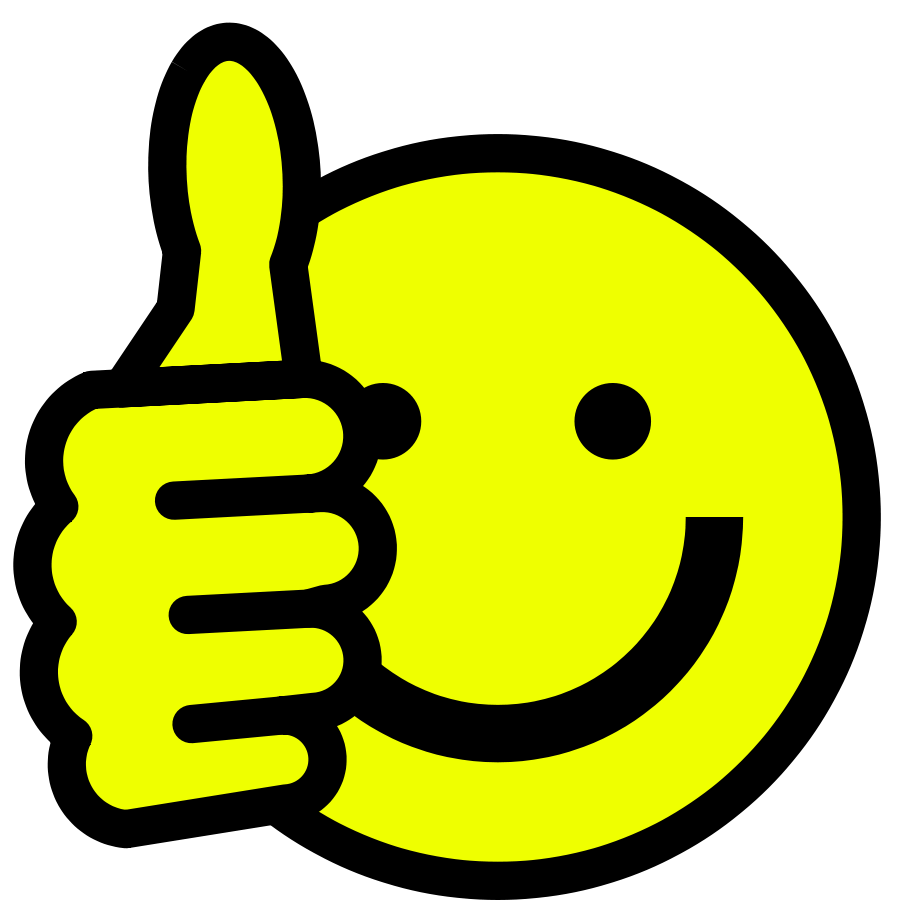 Smiley Face Thumbs Up Images Free Download Png Clipart
