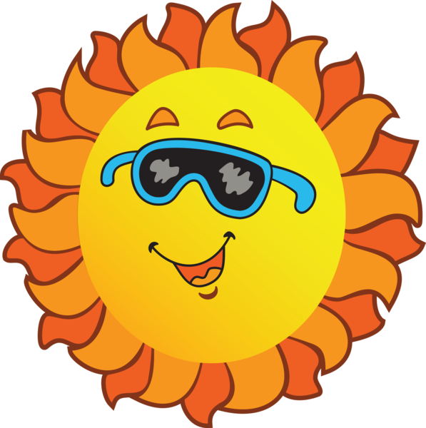 Sunglasses Would Sun Wear The Cartoon Clipart