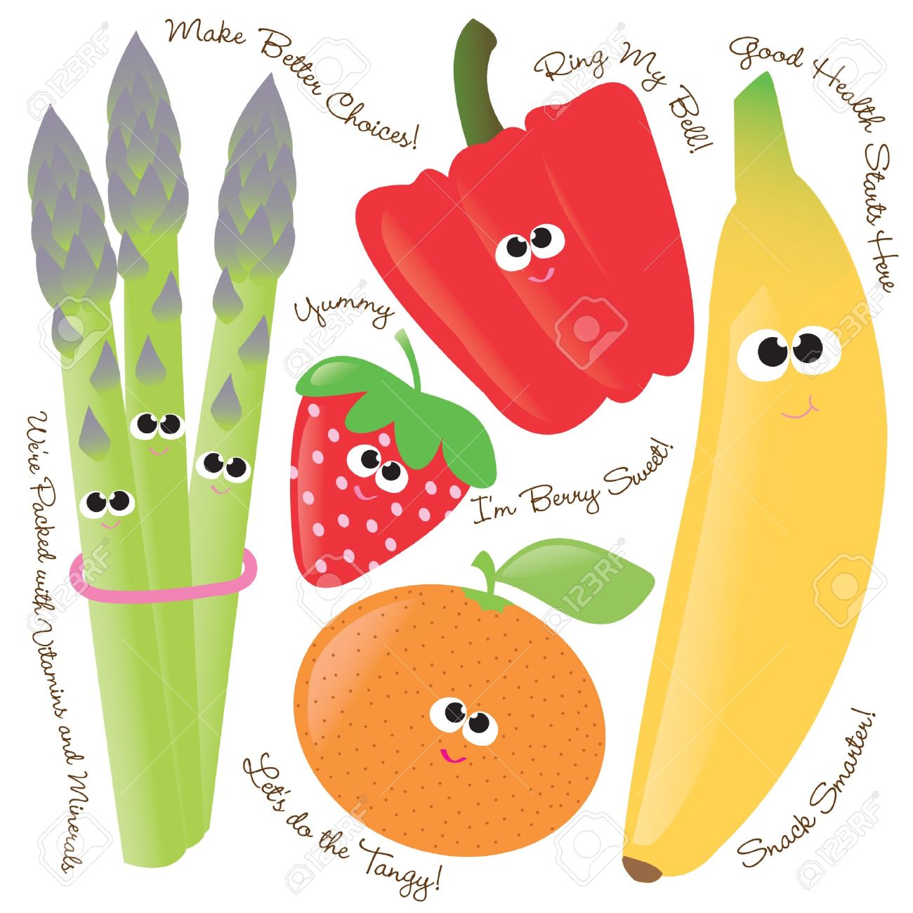 Healthy Snacks Free Download Clipart