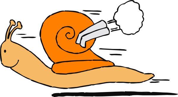 Speedy Snail At Clker Vector Free Download Png Clipart