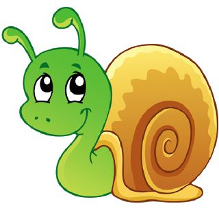Cartoon Animals Homepage Net Funny Snail Clipart