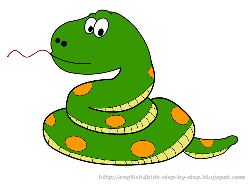 Cartoon Snake Animals Free Download Clipart