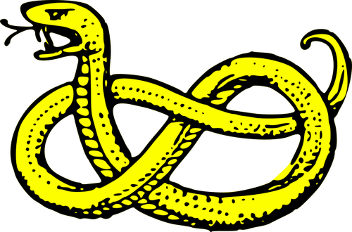 Yellow Snake Clipart