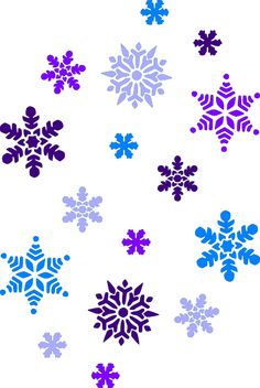 Snowflakes On Snow Flake And Snowflake Tattoos Clipart