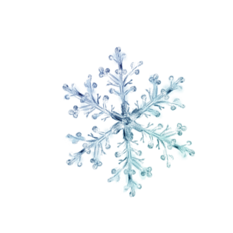 Crystal Snowflake PNG File HD Clipart