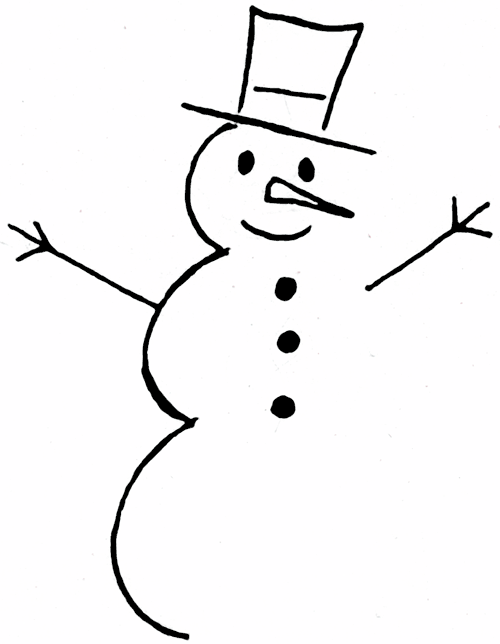 Snowman 2 Hd Photo Clipart