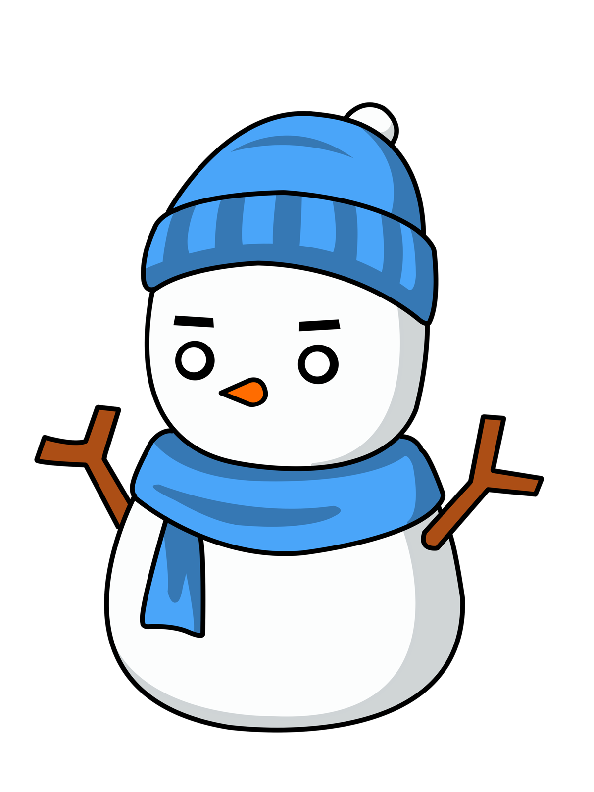 Snowman Top Hat Images Free Download Png Clipart