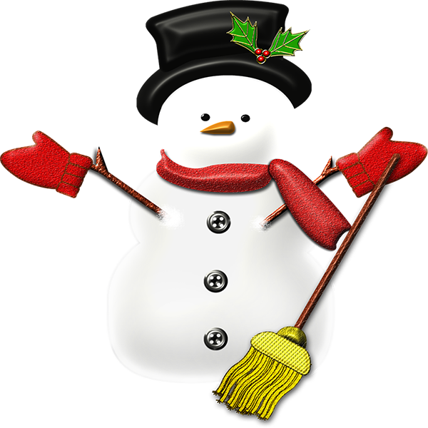 Snowman Claus Illustration Day Santa Year Christmas Clipart