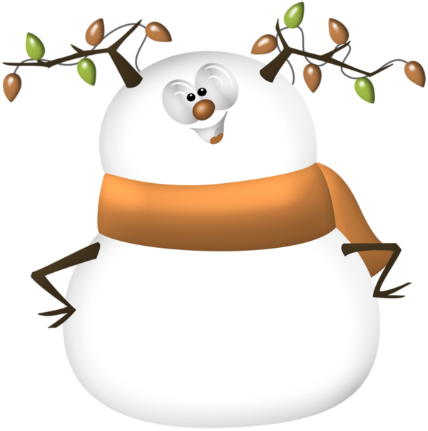 Snowman Cartoon Download HD PNG Clipart