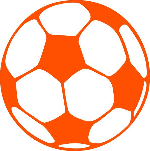 Flaming Soccer Ball Vector In Open Office Clipart