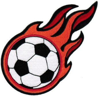 Clip Art Flaming Soccer Ball On Dayasriogf Clipart