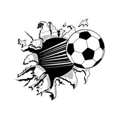 Soccer On Soccer Ball And Award Certificates Clipart