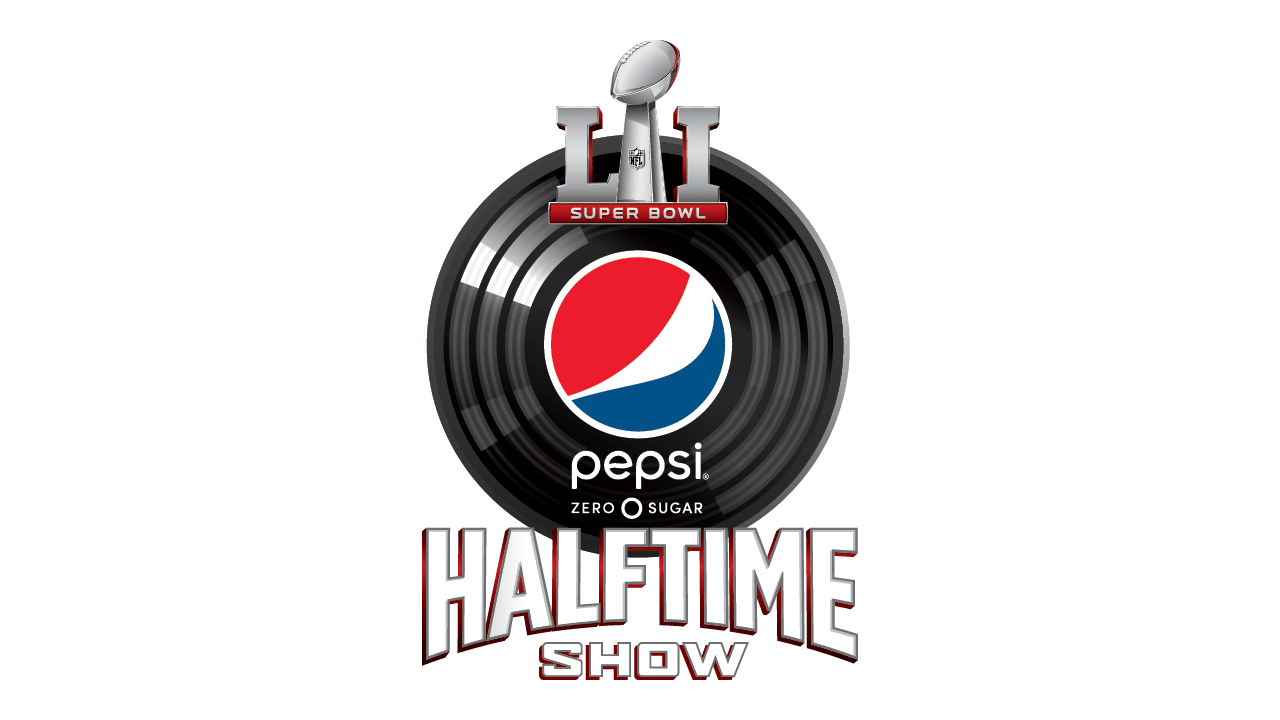 Show Bowl Lii Li Pepsi Halftime Logo Clipart