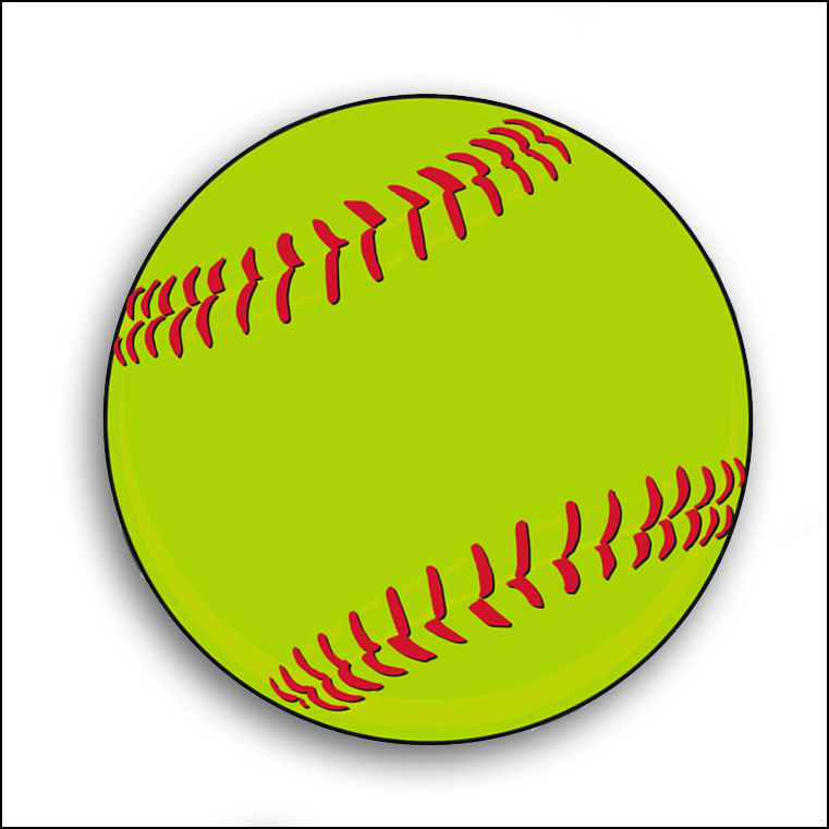 Softball Logo Images Png Image Clipart