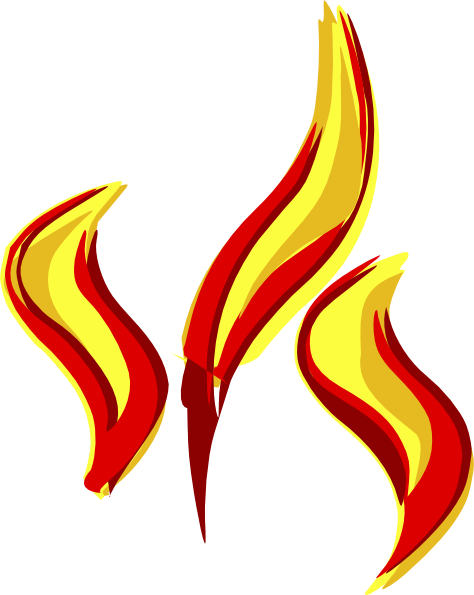 Free Vector Art Flames Image Png Clipart