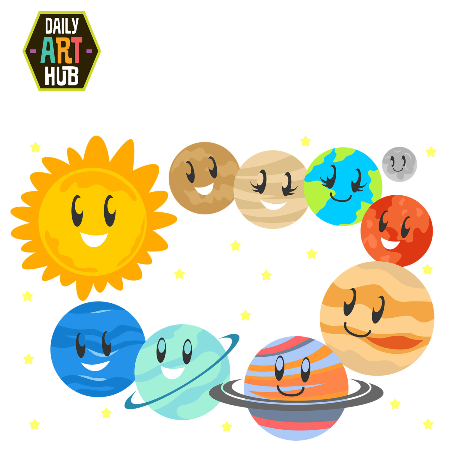 Solar System The Png Image Clipart