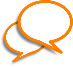Orange Speech Bubbles High Quality Free Download Png Clipart
