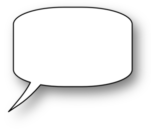 Free Printable Blank Speech Bubbles Download Png Clipart