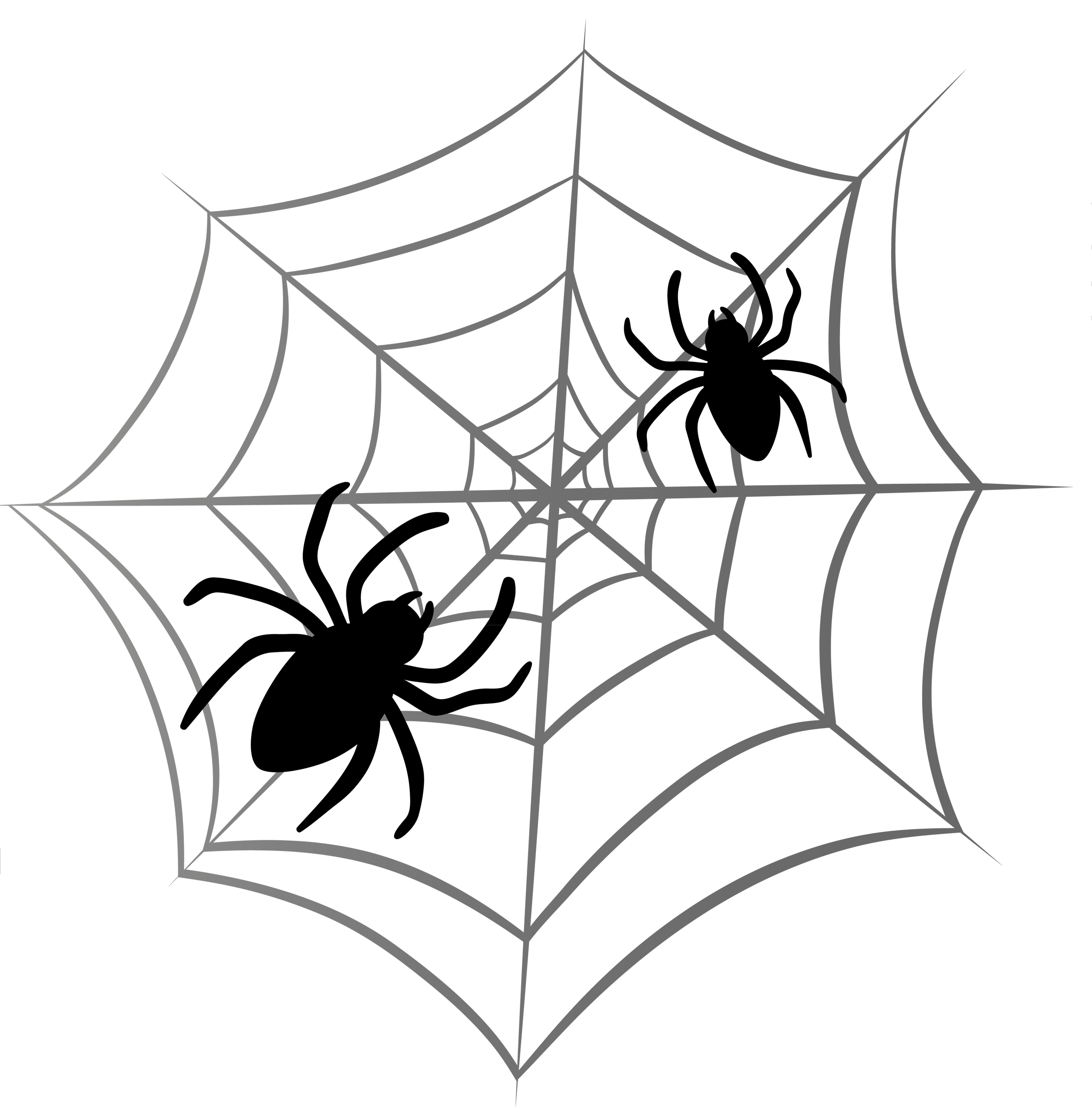 Halloween Spider Web Clipart Clipart