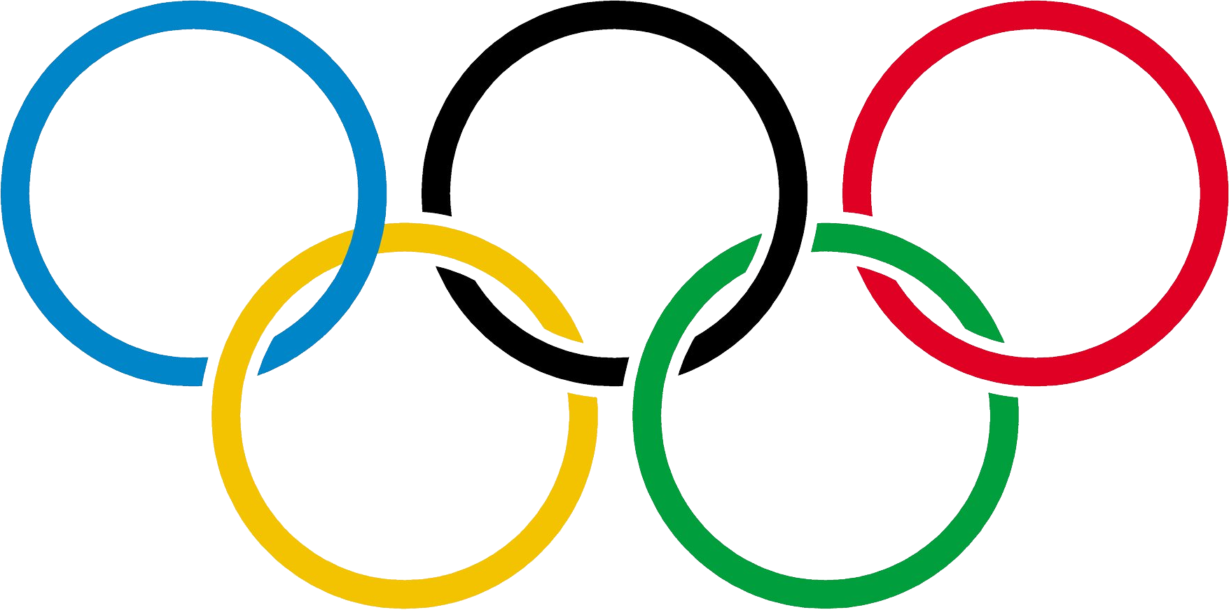Summer Olympic Area Brand Rings 2024 Olympics Clipart