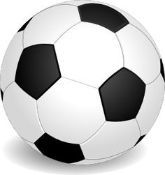 Sports Sport On Soccer And Soccer Ball Clipart