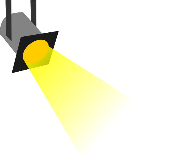 Spotlight Spot Light At Clker Vector Clipart