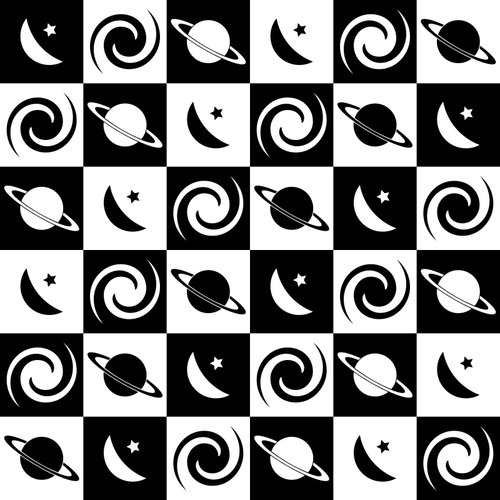 Saturn Pattern Clipart