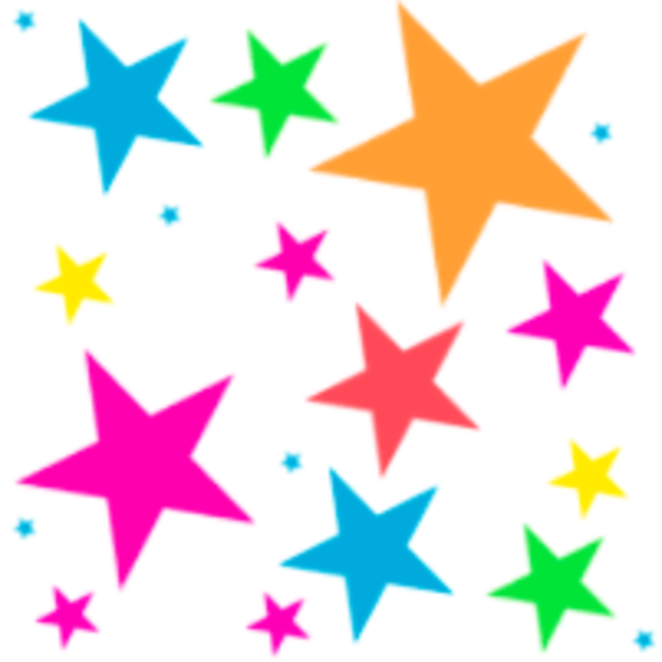 Colorful Stars Images Hd Photo Clipart