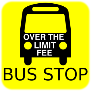 Bus Stop Sign At Vector Free Download Clipart