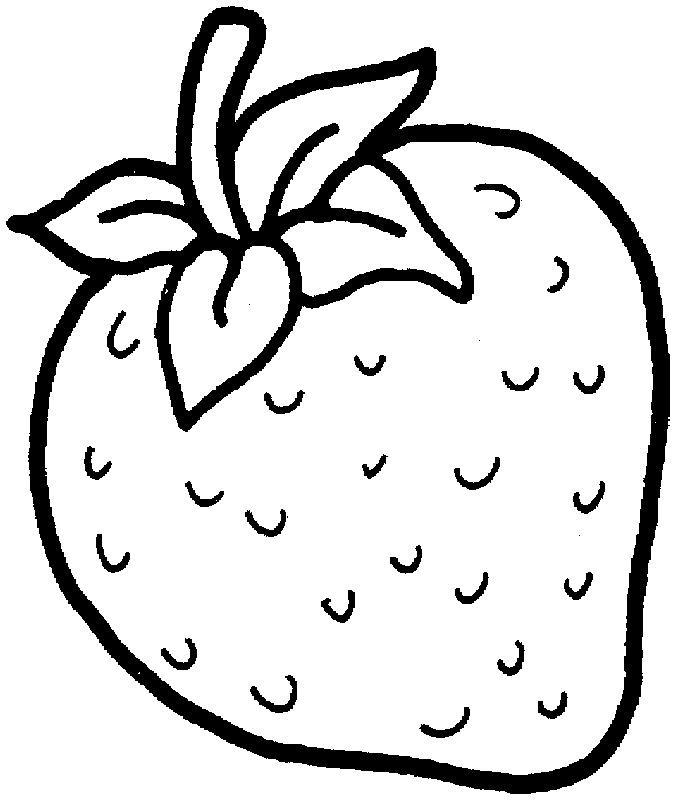 Strawberry Black And White Wikiclipart Download Png Clipart