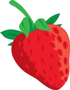 Food Strawberry Pencil And In Color Food Clipart